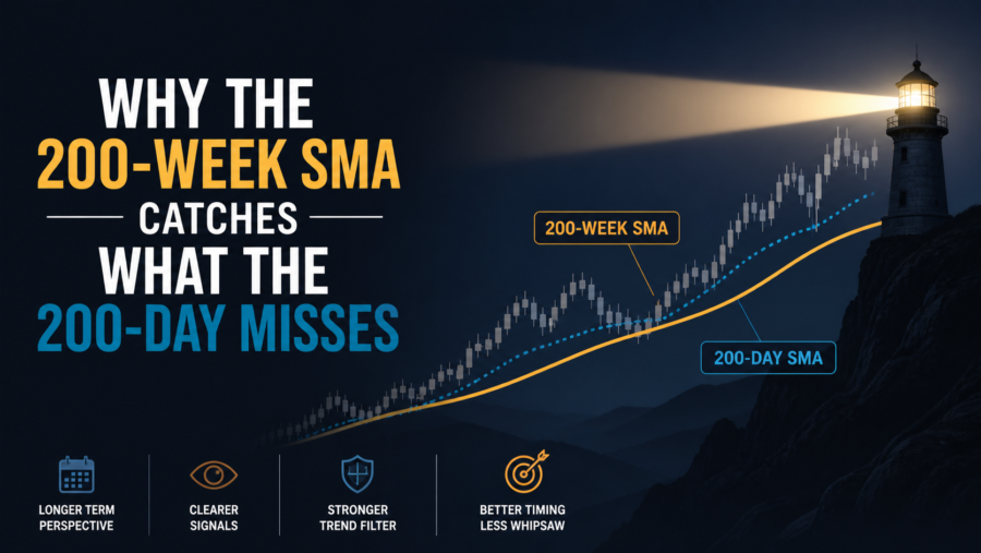 Why the 200-Week SMA Catches What the 200-Day Misses