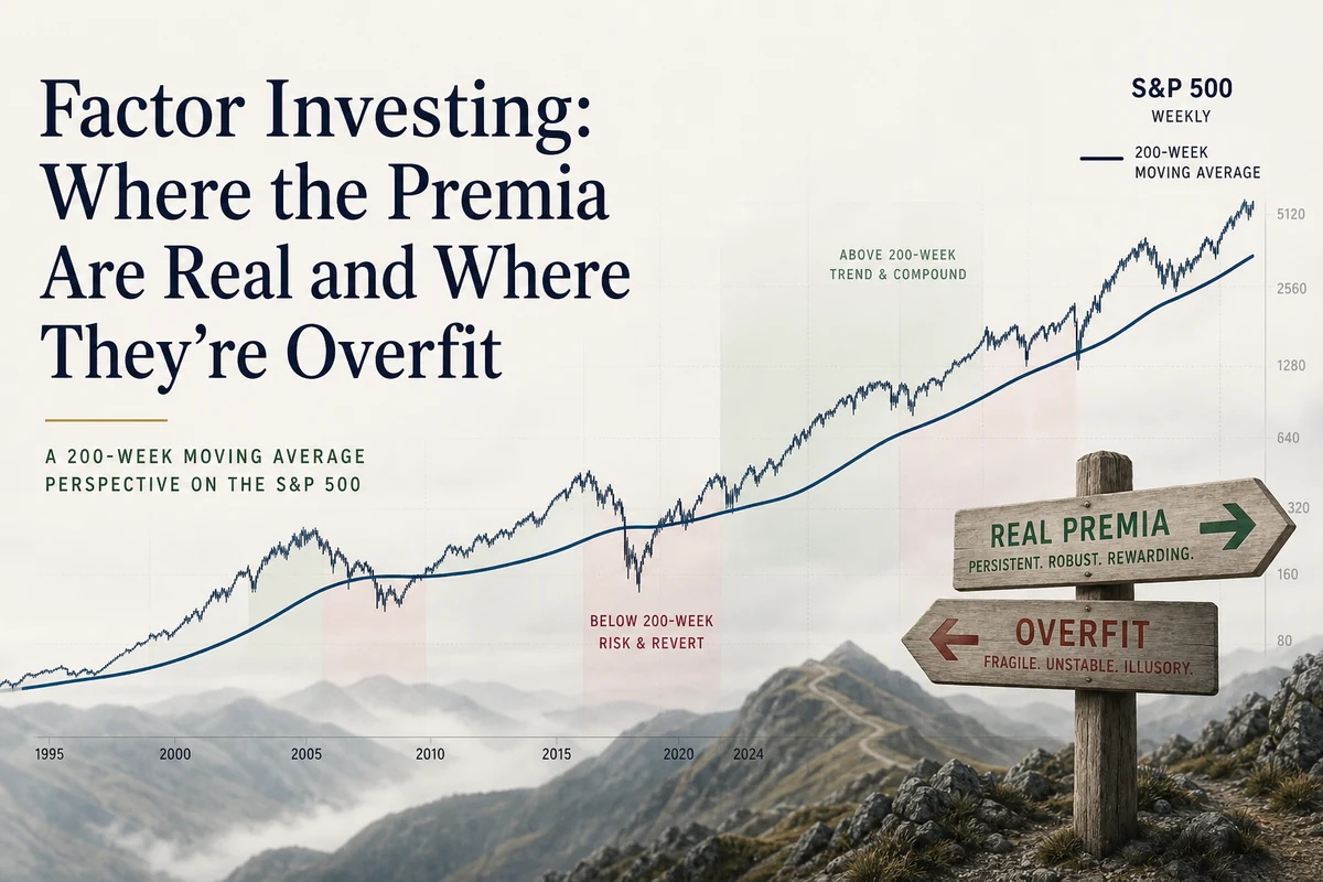 Factor Investing: Where the Premia Are Real and Where They’re Overfit