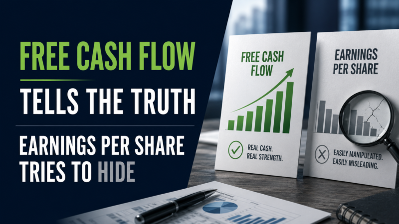 Free Cash Flow Tells the Truth Earnings Per Share Tries to Hide
