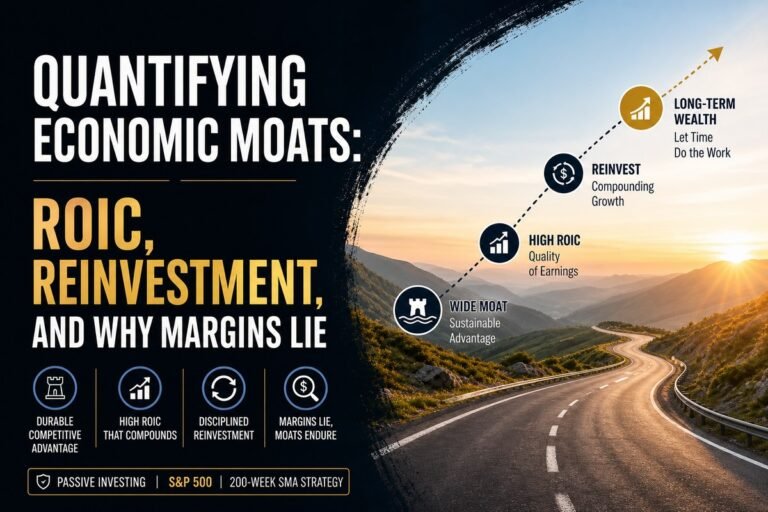 Quantifying Economic Moats: ROIC, Reinvestment, and Why Margins Lie
