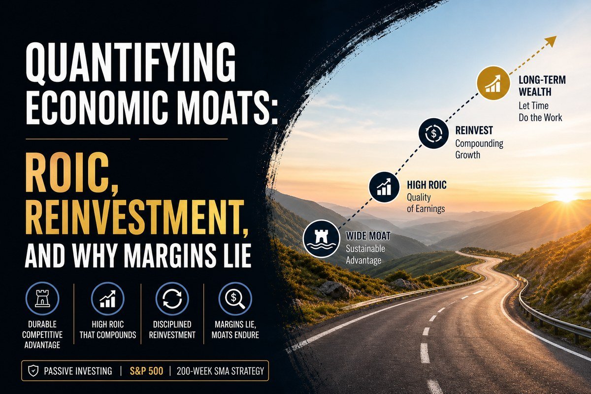 Quantifying Economic Moats: ROIC, Reinvestment, and Why Margins Lie