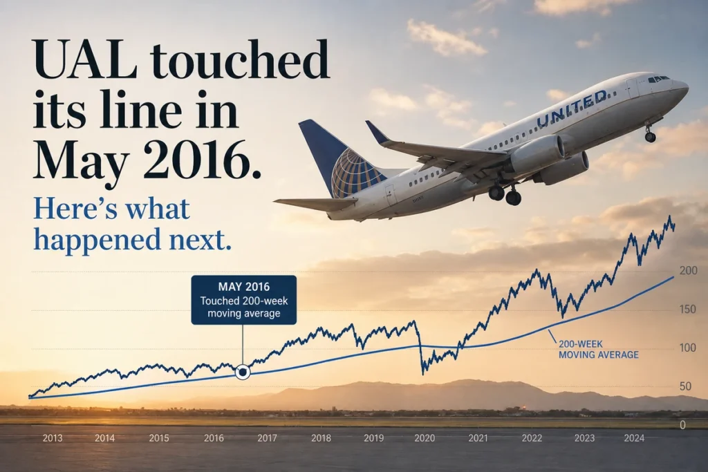 UAL touched its line in May 2016. Here’s what happened next.