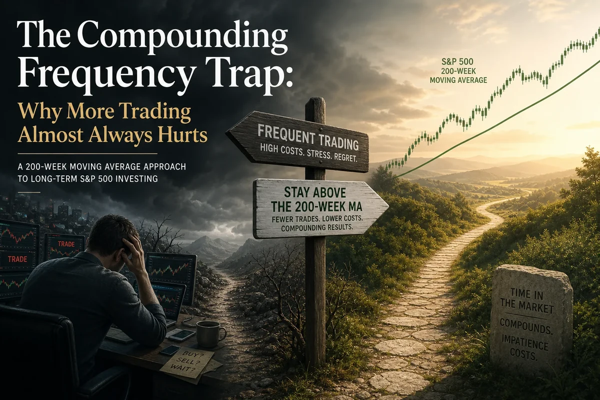 The Compounding Frequency Trap: Why More Trading Almost Always Hurts