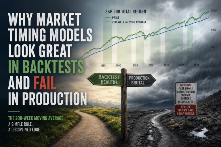 Why Market Timing Models Look Great in Backtests and Fail in Production