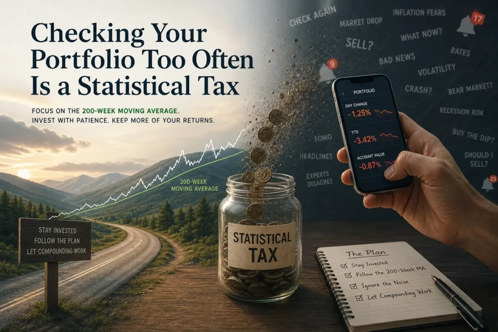 Checking Your Portfolio Too Often Is a Statistical Tax